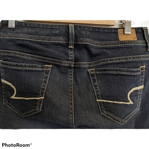 American Eagle stretch original boot jeans SIZE 2S - Picture 5 of 5